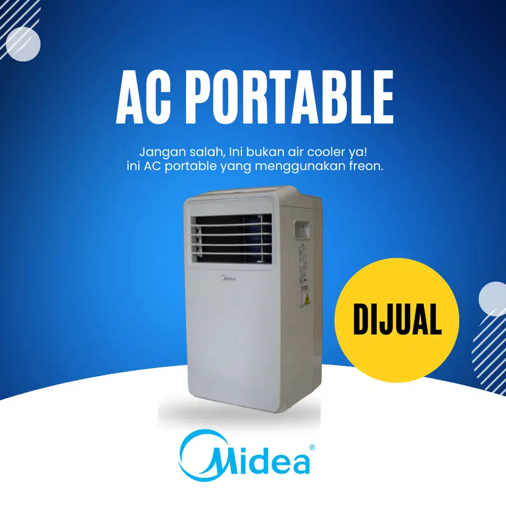 Dijual AC Portable Midea 1/2 PK