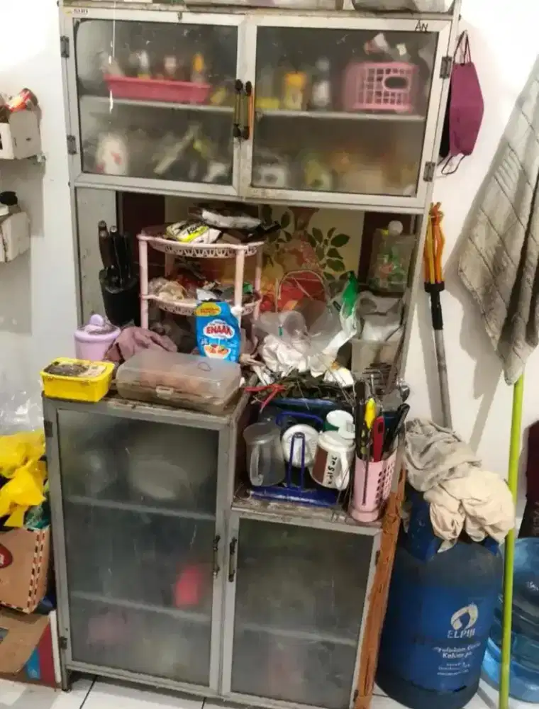 Rak dapur lemari dapur bekas