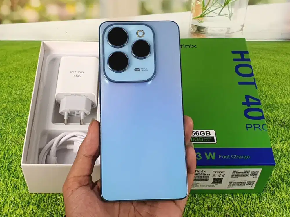 Infinix HOT 40 Pro Ram 8GB/256GB mulus fullset