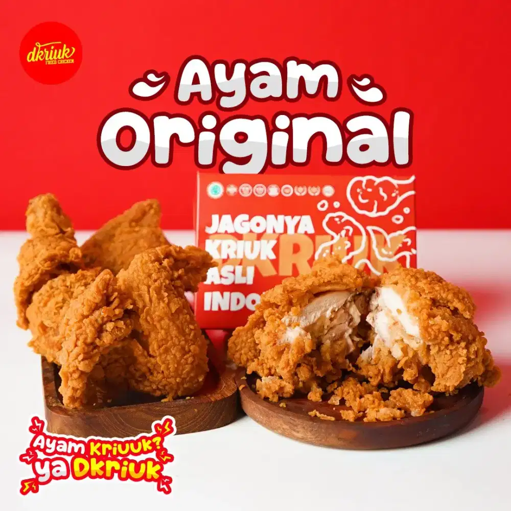 Lowongan Kerja Crew Outlet Dkriuk Fried Chicken