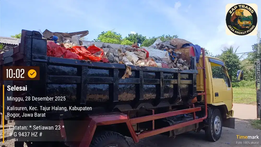 angkut sampah furniture