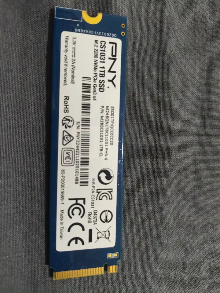 Jual SSD NVME PNY CS1031 1TB