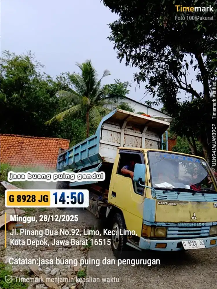 puing murni angkut puing