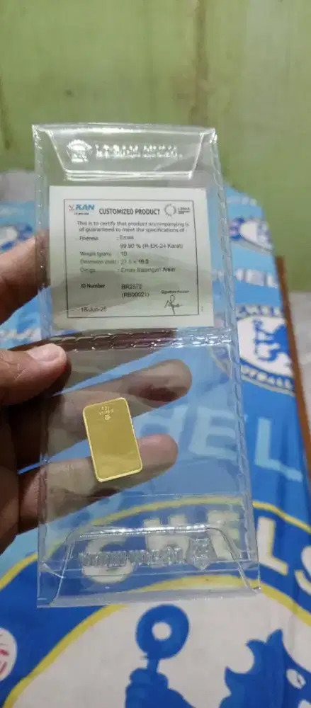 Retro Antam custom 10 gram