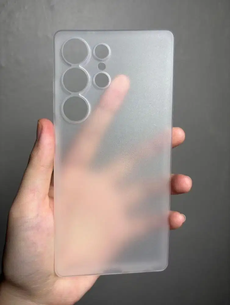 CASE SAMSUNG S25 ULTRA GETGARD AIRCASE ULTRA THIN SLIM MATTE WHITE