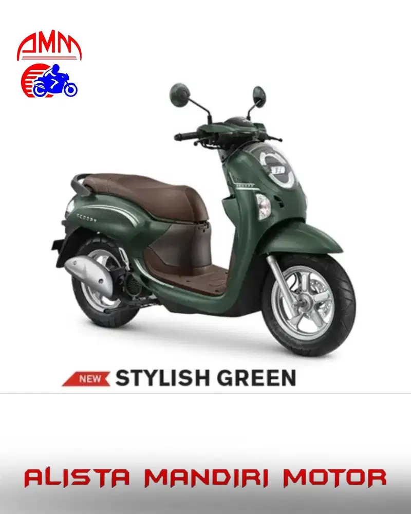 [Motor Baru] PROMO DP Scoopy Energetic & fashion 2025