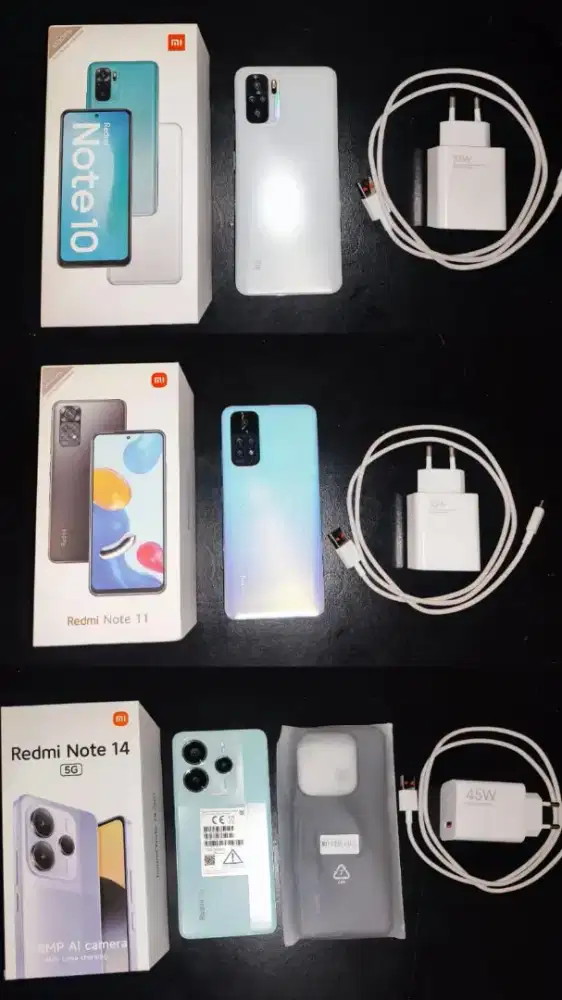 Redmi Note 10, 11 & 14 5G