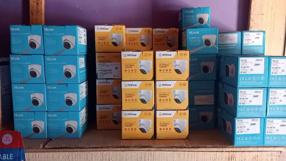 Toko plus pasang kamera cctv dahua hilook dan hikvision
