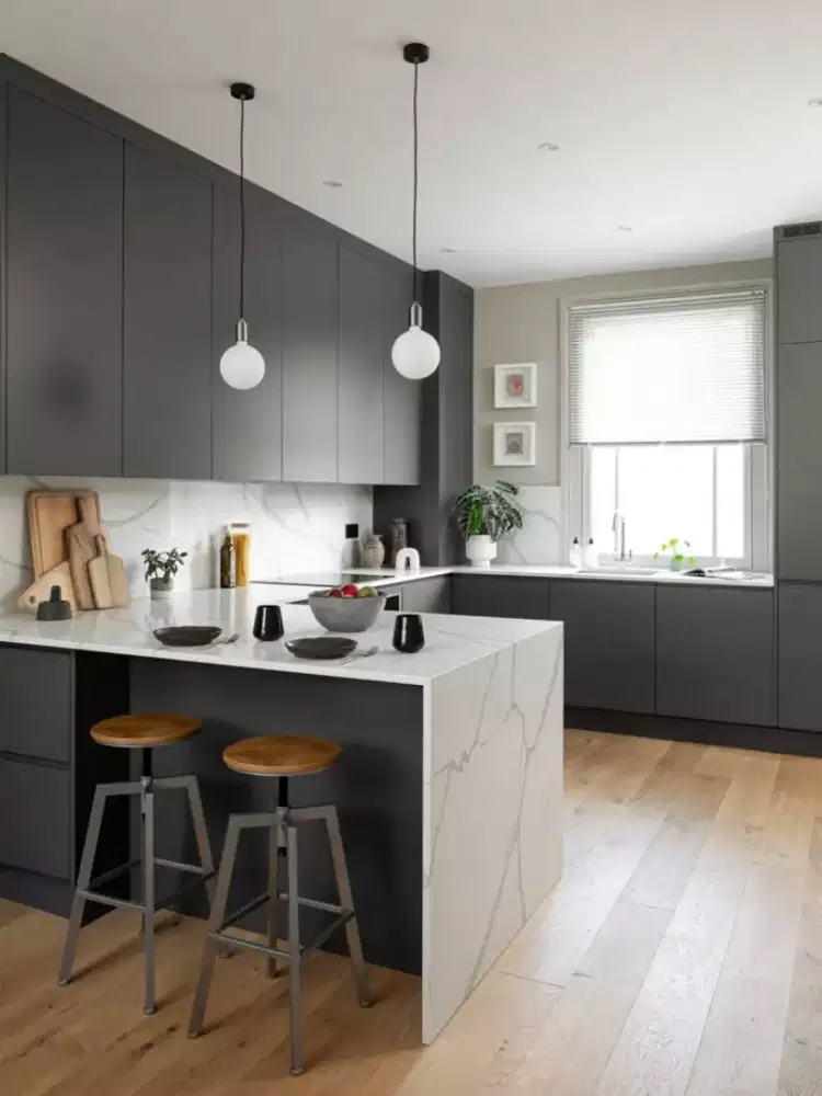 Custom kitchen set lemari pakaian bedroom set livingroom bedrop tv