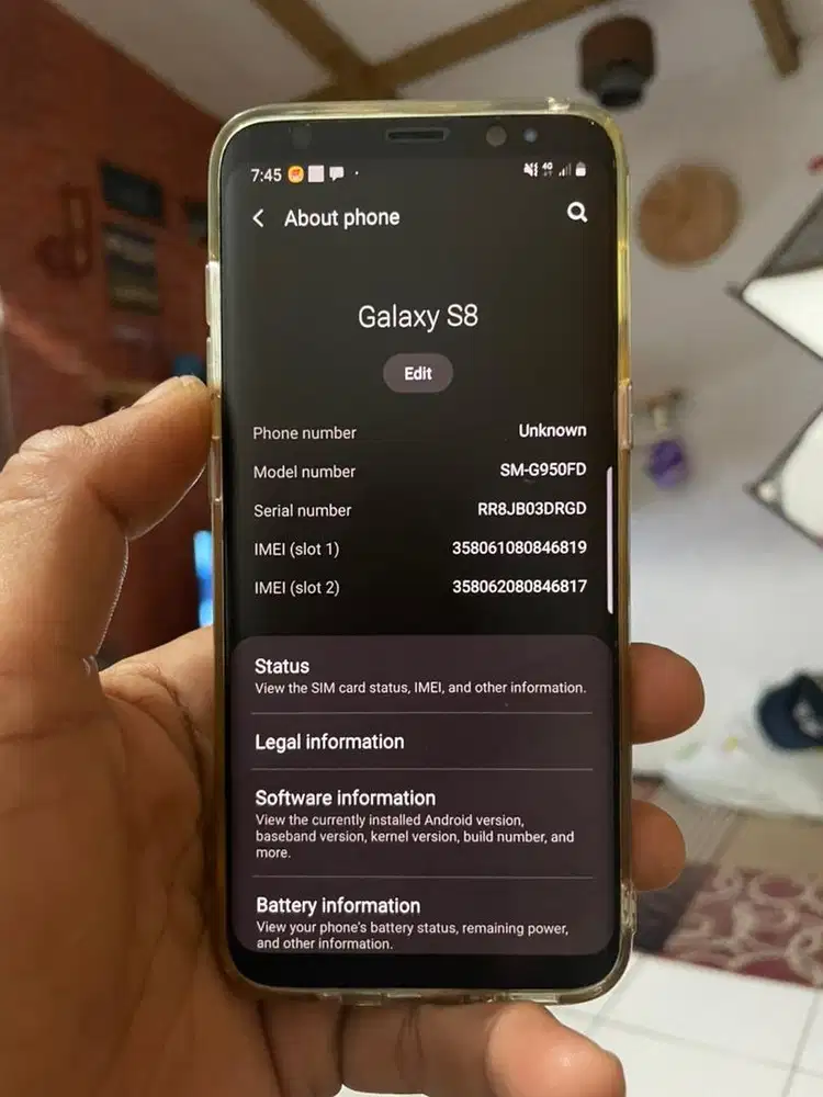samsung s8 4/64Gb