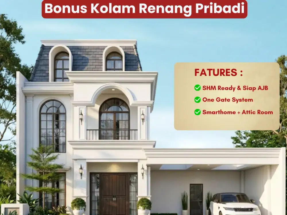 RUMAH MEWAH 3 LANTAI DI LOKASI PREMIUM JOGJA
