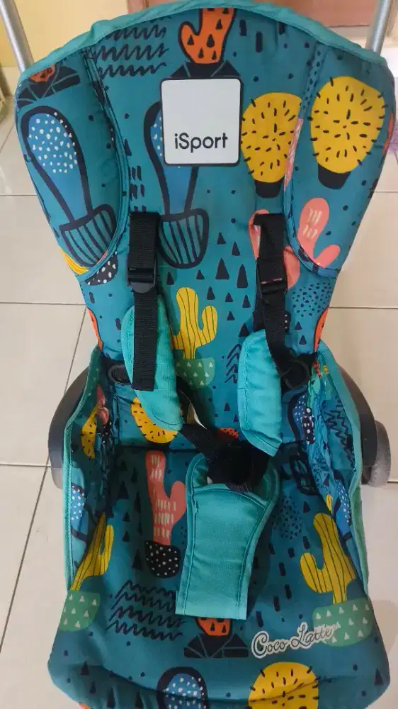 Stroller chocolate i sport