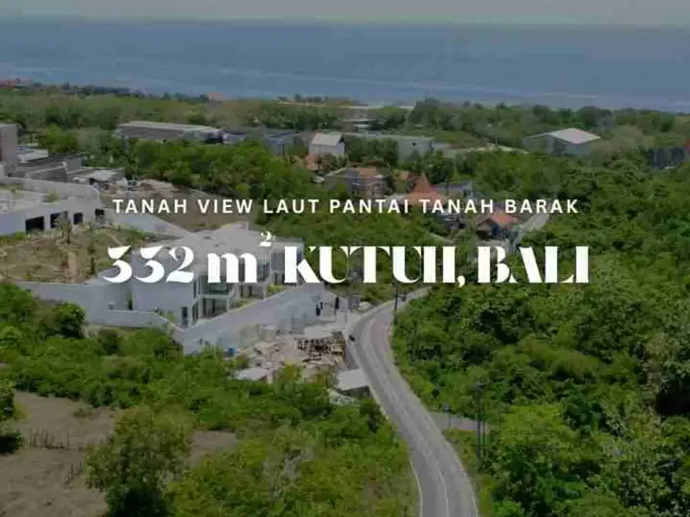 Tanah Ocean View 332m2 di Karang Pandawa Bali