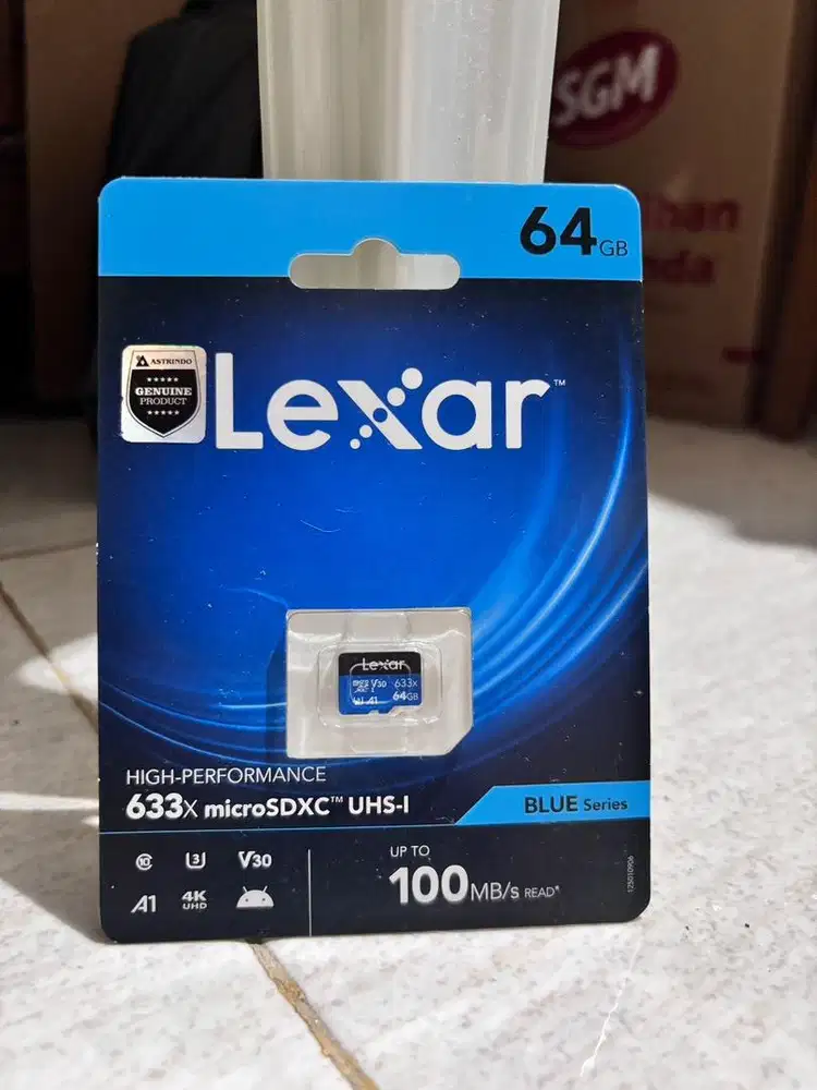Lexar 64GB 100mb/s baru