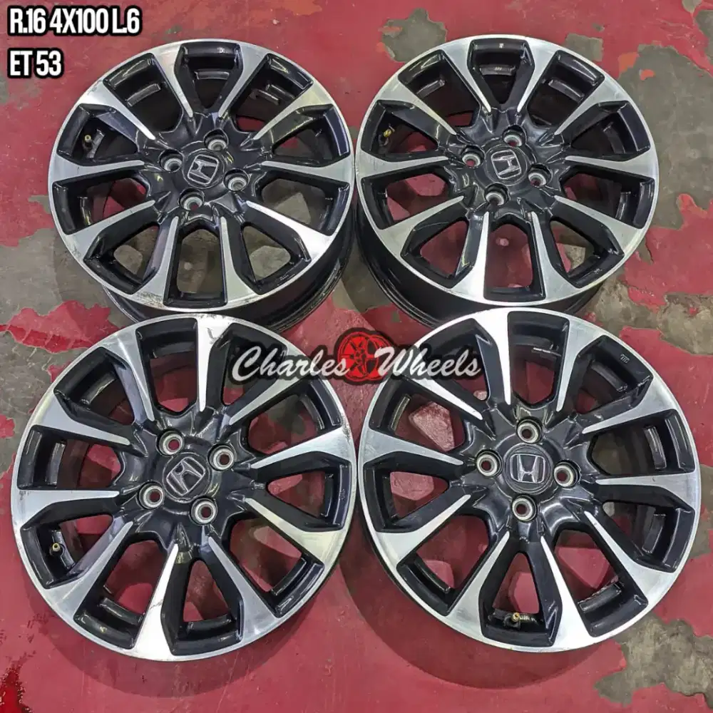 Jual velg oem jazz gk5 r16 4x100 brio agya ayla jazz dll