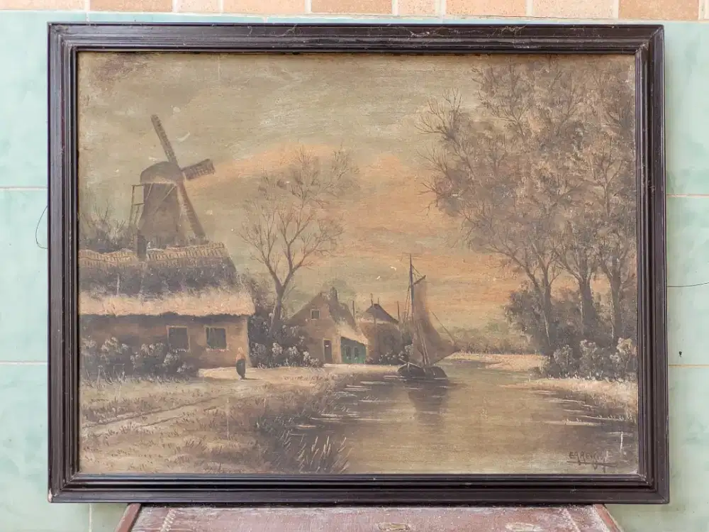 Lukisan Lawas  Kesultanan Solo