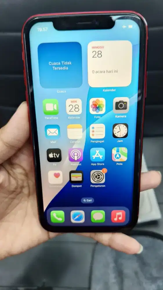 Iphone Xr ram 64gb red batangan