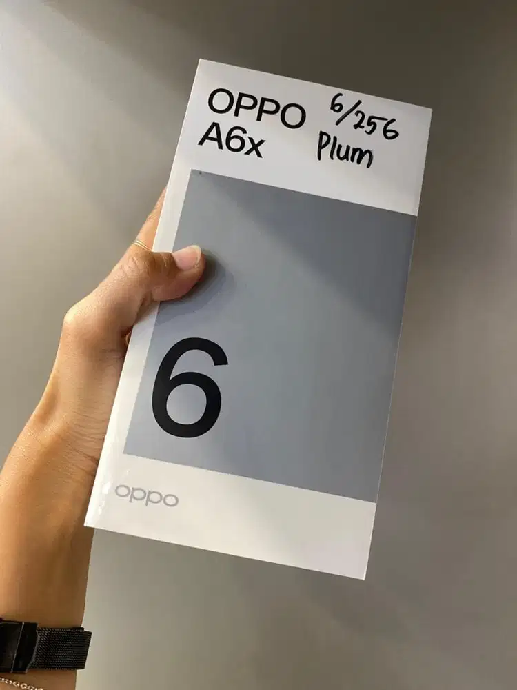 OPPO A6x 256 NEW SEGEL