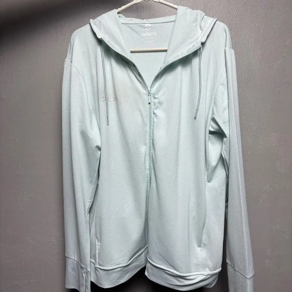 SWEATER WANITA ADIVA ANTI UV JAKET SWITER WANITA ALLSIZE BIRU MUDA