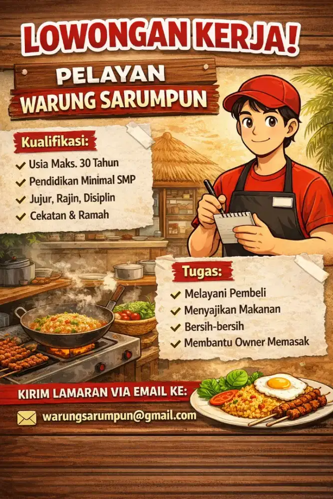 Lowongan Kerja Pelayan