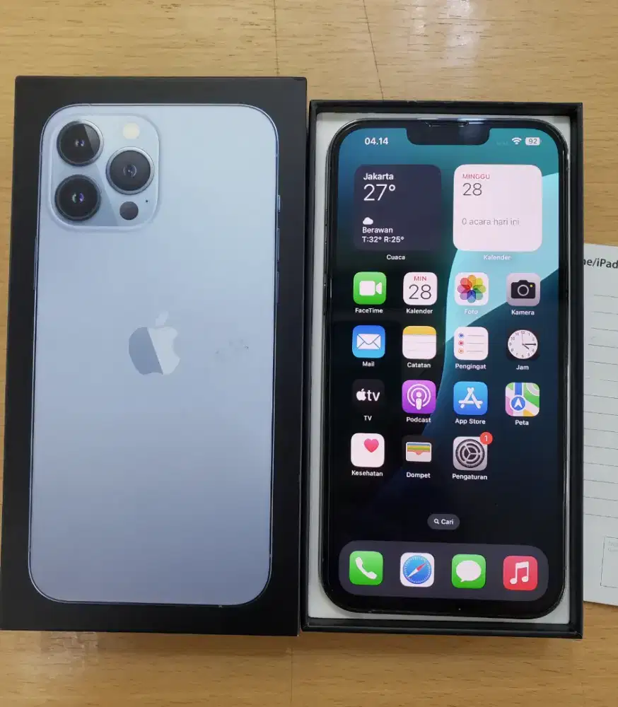 iPhone 13 Pro Max ProMax 128GB Sierra Blue iBox