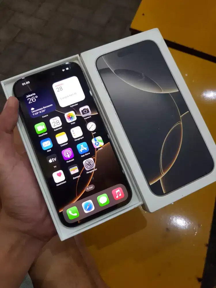 Iphone 16 Promax 256 resmi singpore