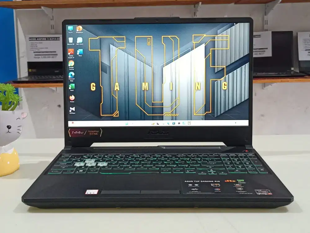 LAPTOP GAMING ASUS TUF GAMING A15 FA506N
RYZEN 7 7435HS NVIDIA RTX3050