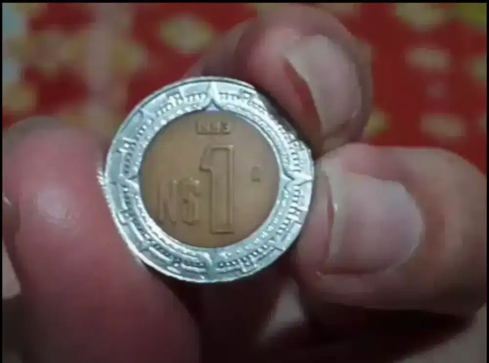 Uang Koin 1 Peso Mexico