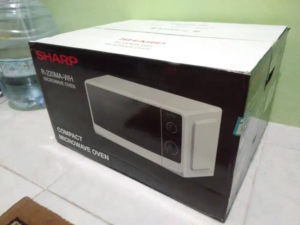 Microwave Sharp R-220MA-WH. 20 Liter. 450 W. (Barang baru)