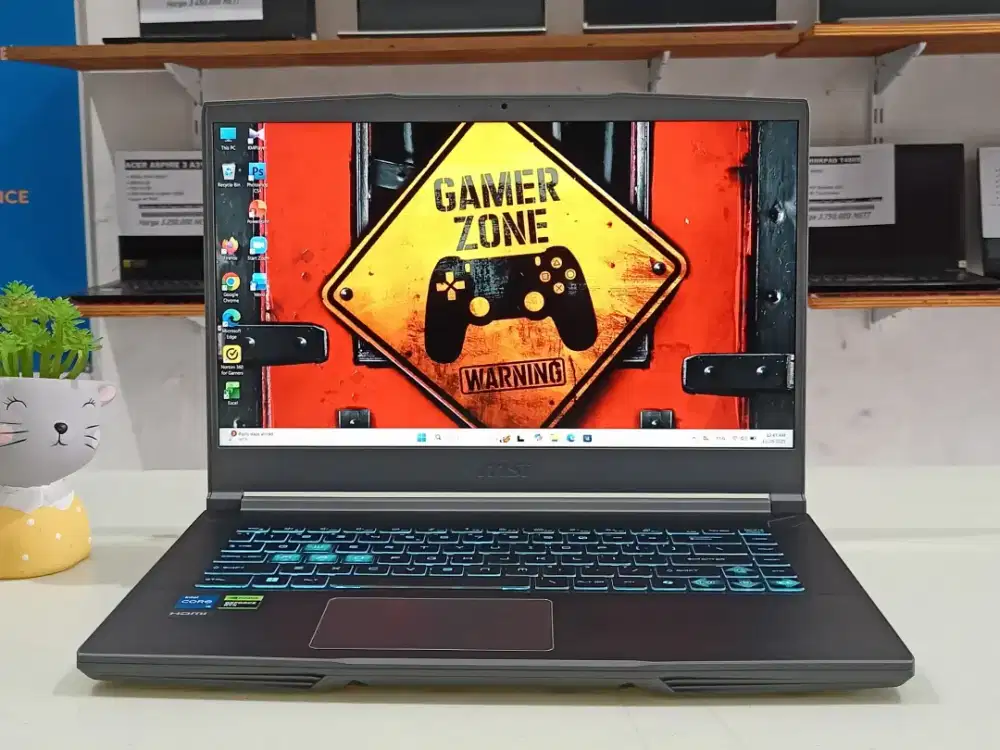 LAPTOP GAMING MSI THIN 15 B12UCX INTEL CORE I5-GEN12, NVIDIA