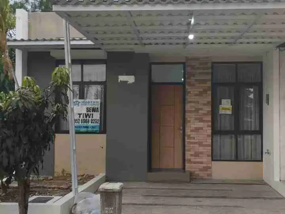 Disewakan rumah semi furnished cluter villagio citra raya Tangerang