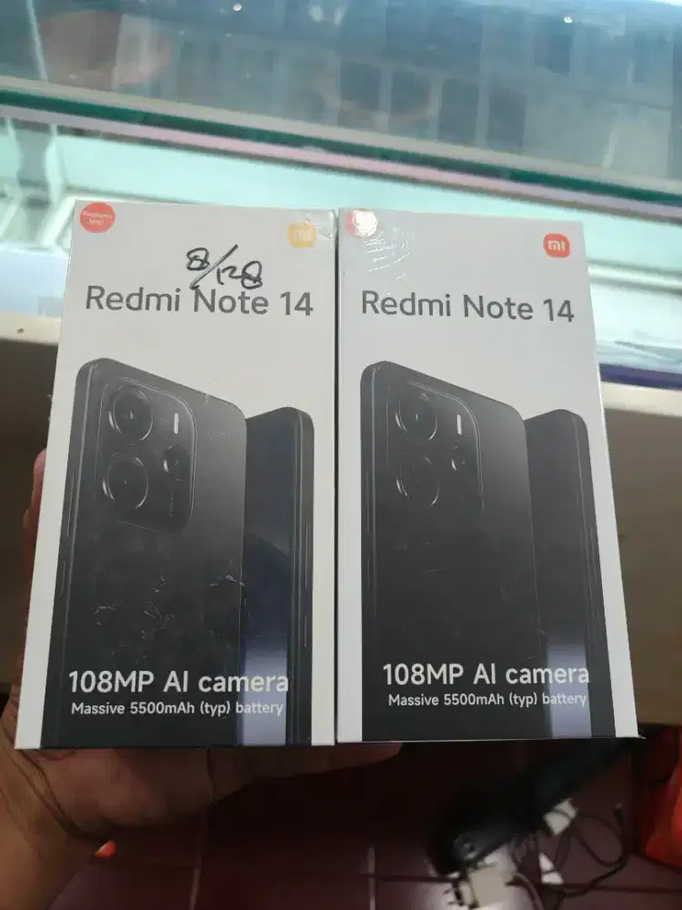 New Redminote 14 Ram8/128 garansi resmi 1 tahun