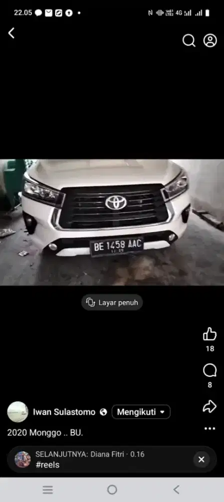 Inova bensin , tukar tambah oke. BU