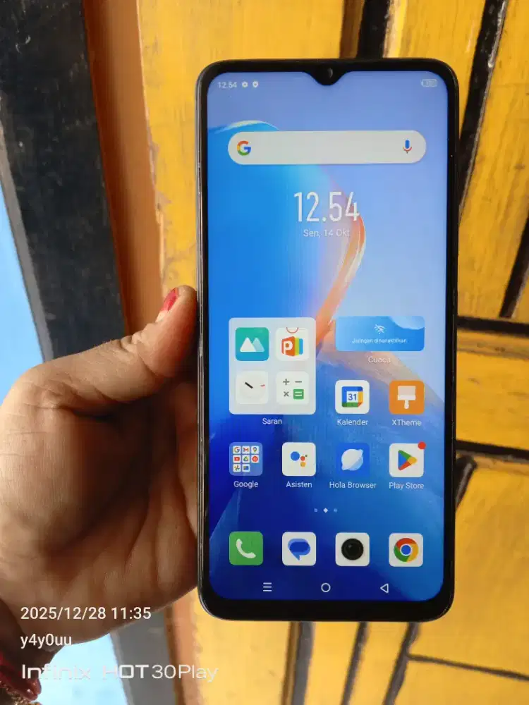 Infinix smart 7 ram 6/64 kondisi normal gda minus