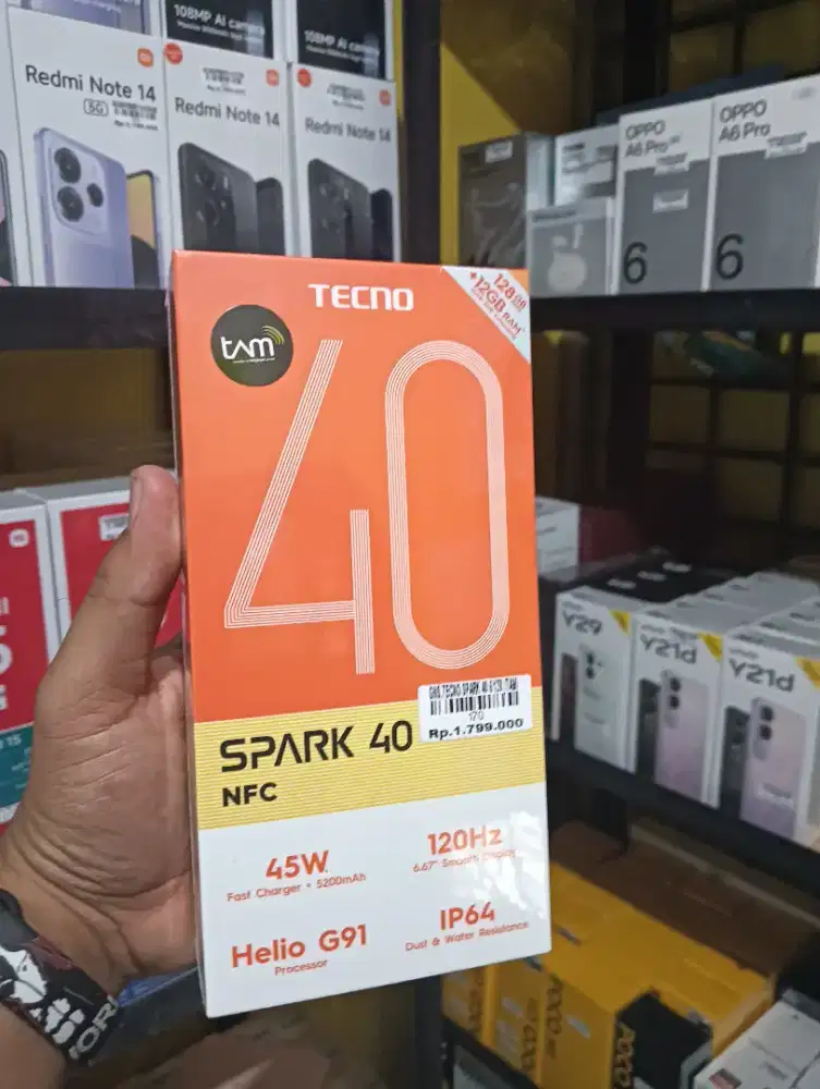TECNO SPARK 40 6/128 | ATLANTIS DAHSYAT