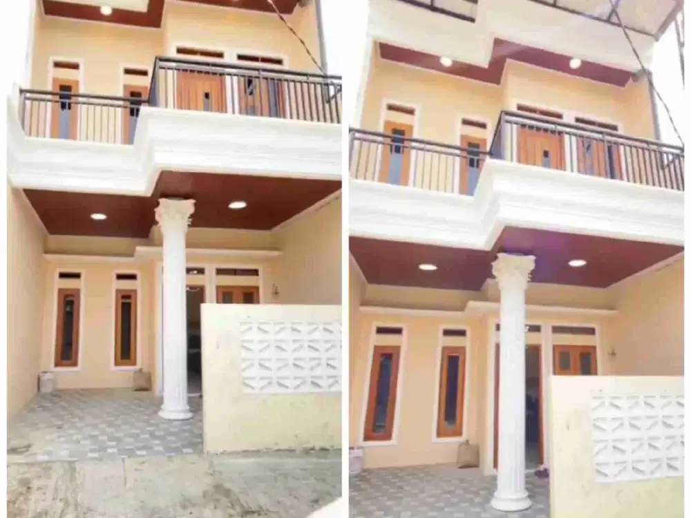 Rumah 2 lantai bisa cash bertahap..