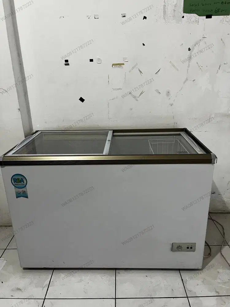 Sliding Glass Freezer RSA 288 Liter XS-320