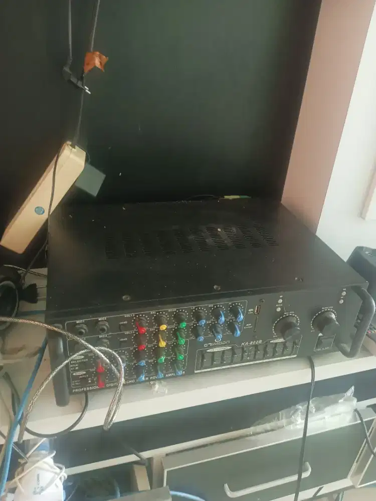 Speaker sound karaoke