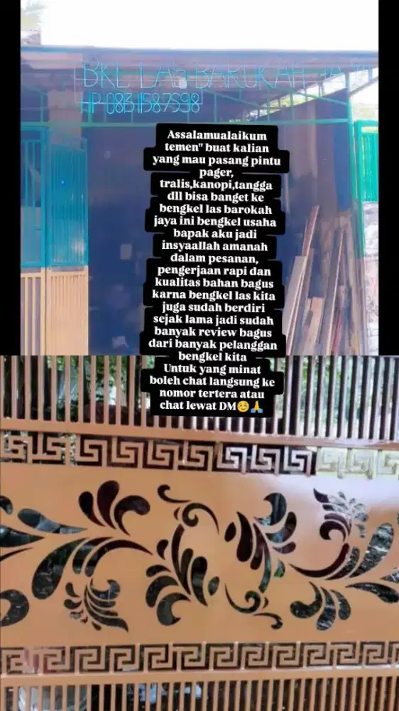 Bengkel las barokah jaya