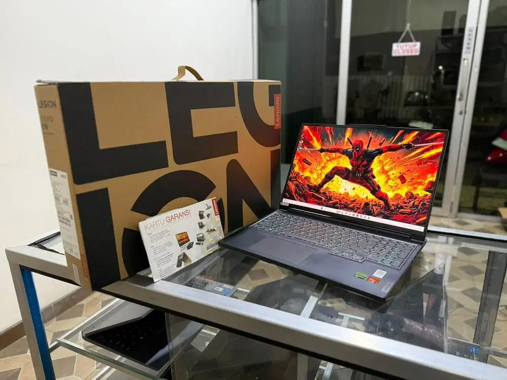 LEGION SLIM 5 RYZE  7 7840HS RTX4060 8 GB FULSET GARANSI 1 thn