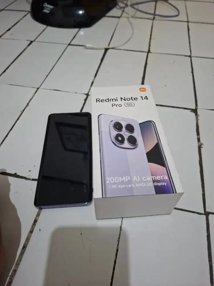 Jual Redmi note 14 pro 5G 8/256 fullsettt