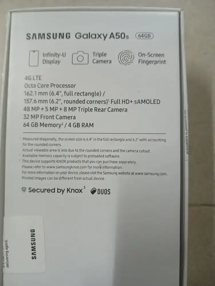 Samsung A50s Ram 4gb /64