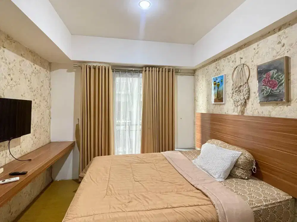 Disewakan Harian Apartement grand asia afrika tipe studio