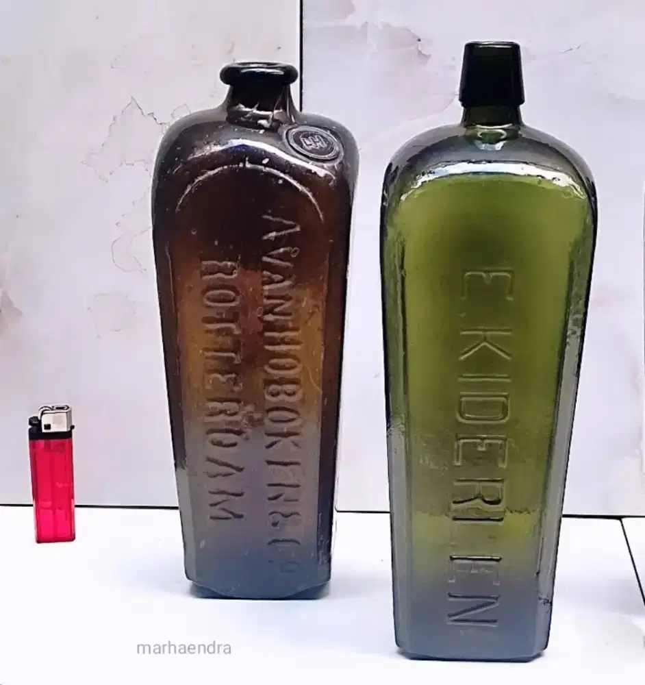 Botol Eropa tua era kolonial