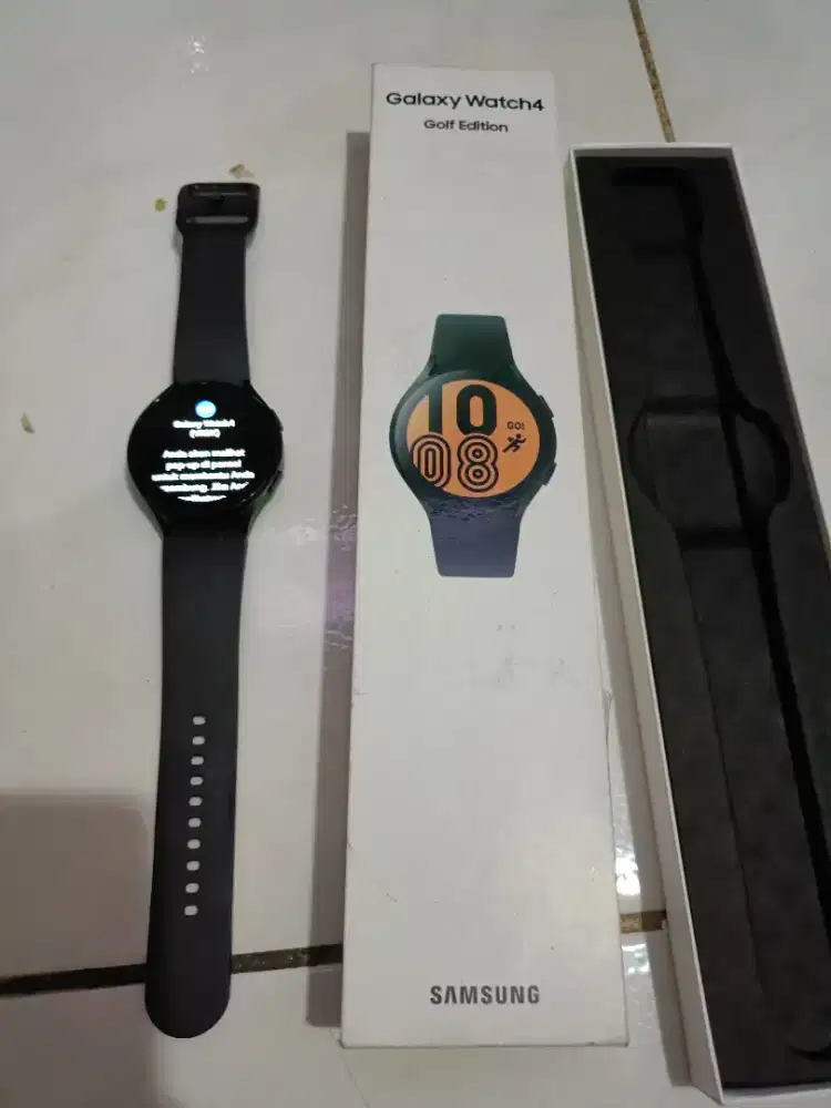 Samsung Watch 4 44mm resmi Sein mulus Fulset Murah !