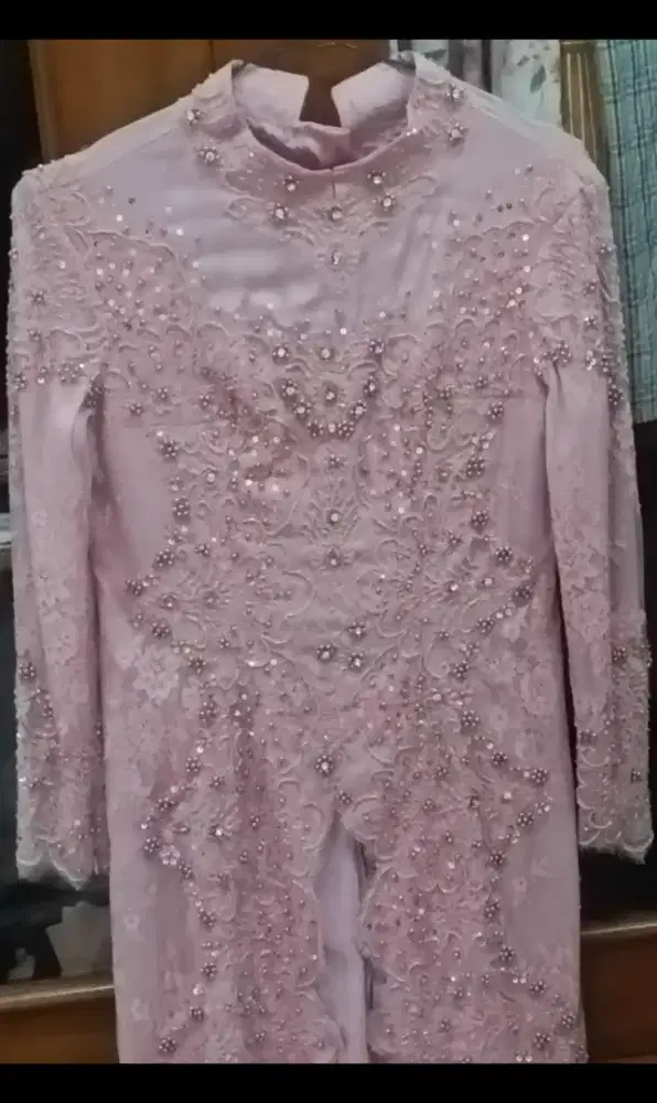 Kebaya Pink Swarovski