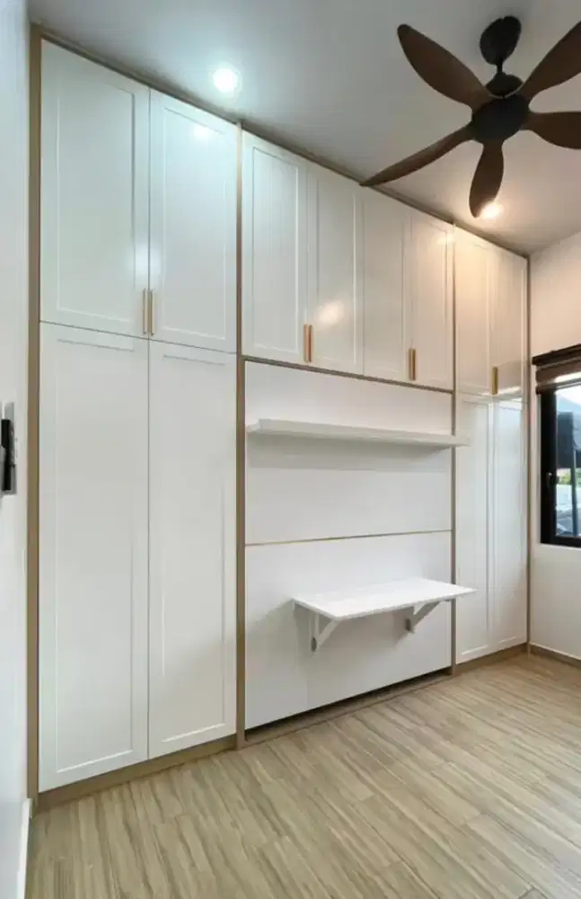 Murphy bed/wall bed/folding bed/hidden bed/ranjang lipat multifungsi