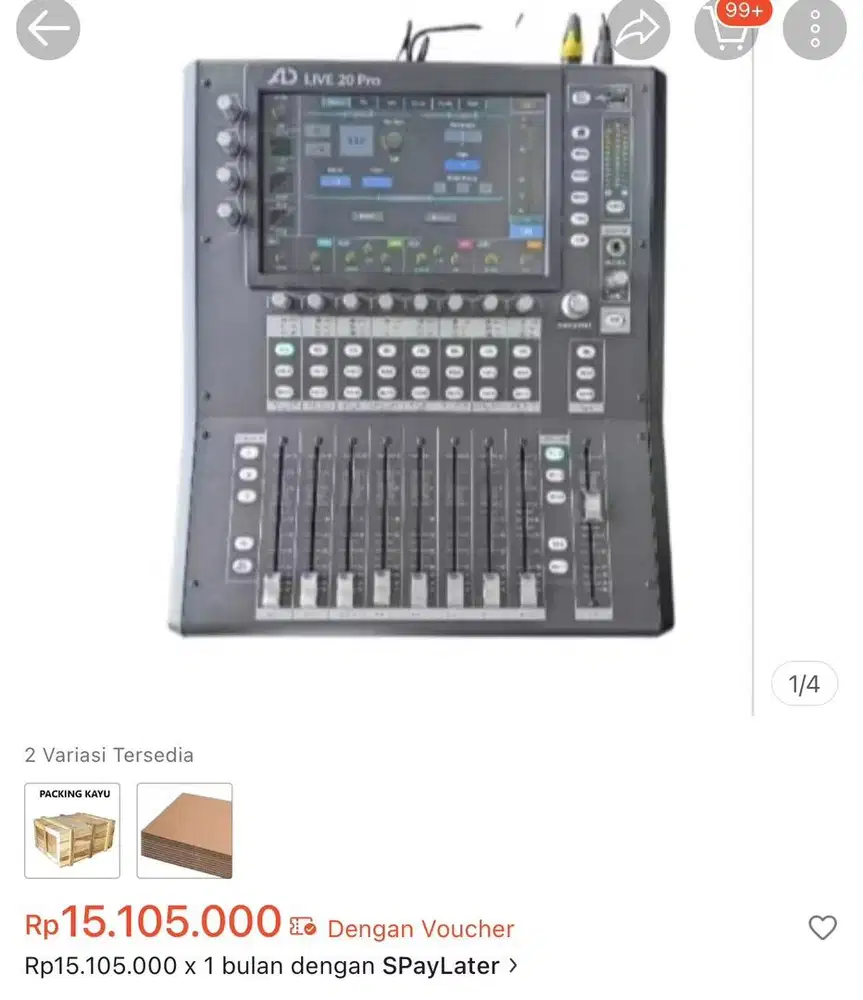 Jual murah Mixer AD Live 20 PRO