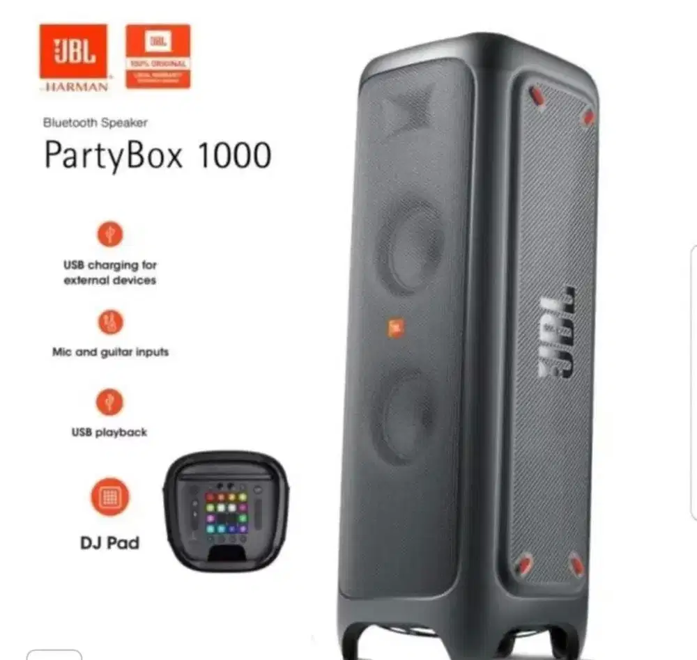 Jual 2 JBL PARTY BOX 1000 ! Jual murah