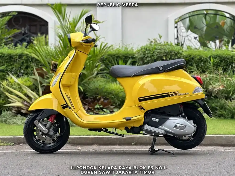 DIJUAL CEPAT PIAGGIO VESPA S 125 IGET LED THN 2021 PERFECT CONDITION